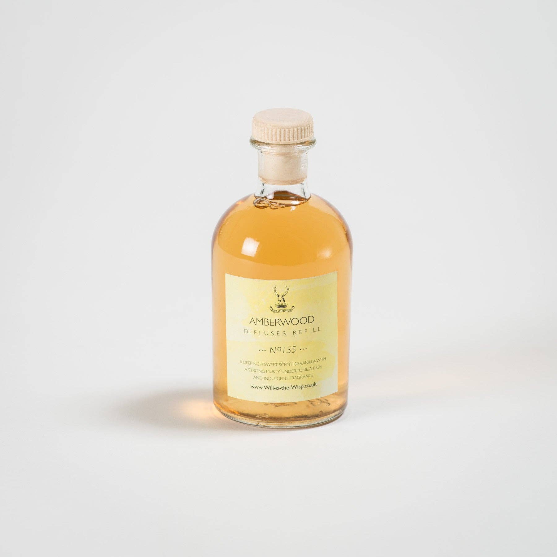 Will O The Wisp Candles - Venta al por mayor Aceite de fragancias - Recambio Difusor Amberwood N° 155