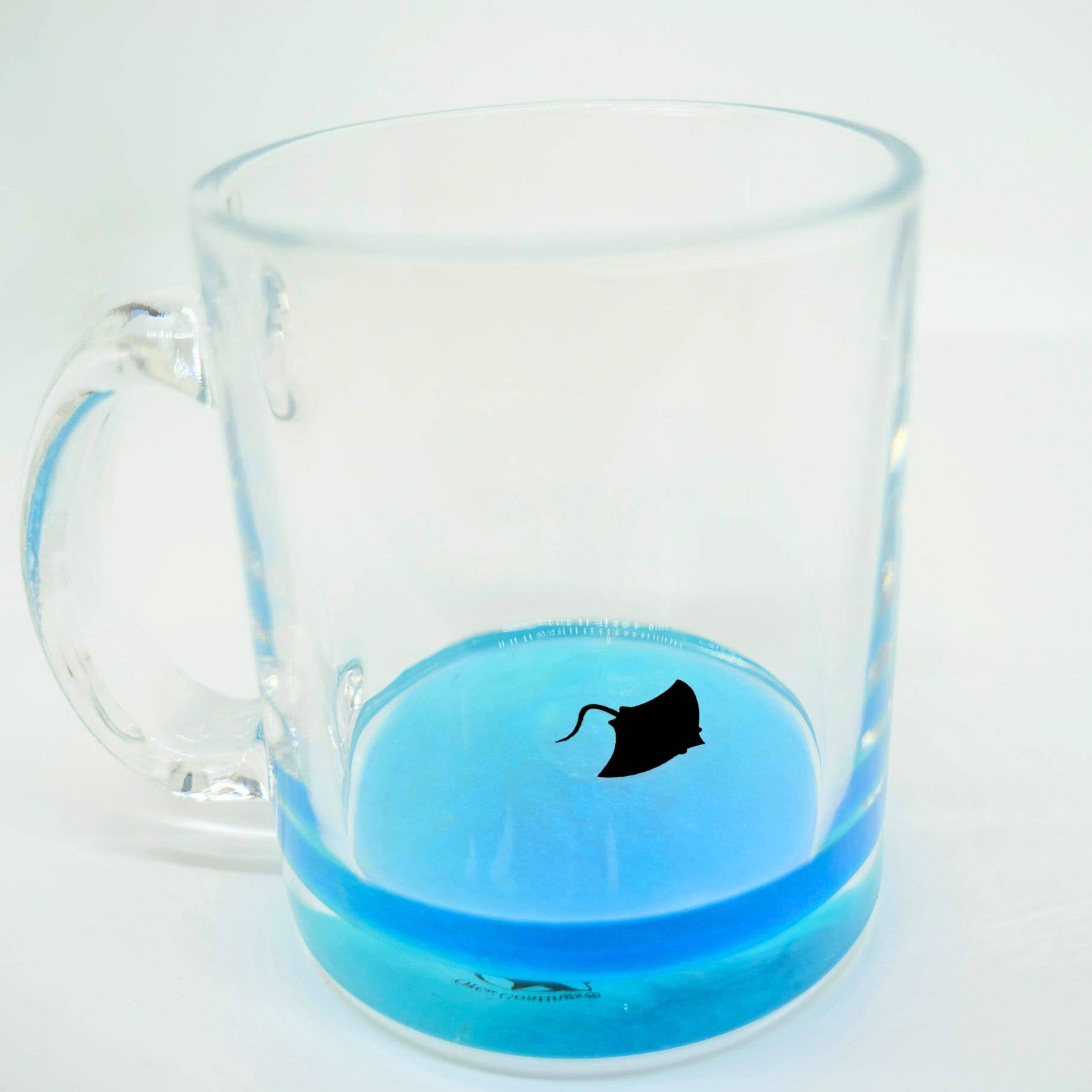 Mermaid of Hilton Head - Wholesale Wine Glass - Beach Resin Wine Glasses with Ocean animal swimming8