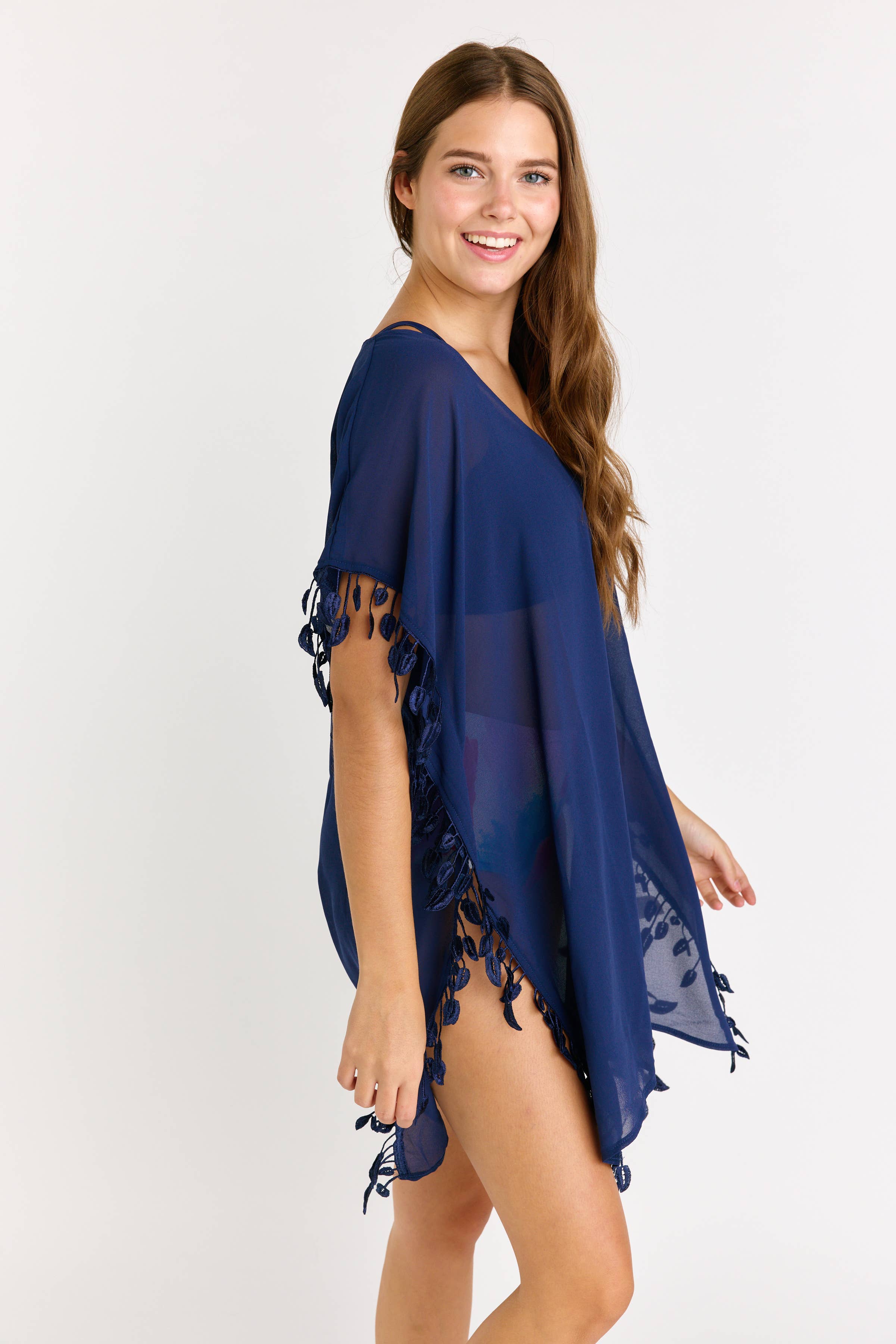 Calypsa – Großhandel Strandkleid – Damen – Chiffon-Strandvertuschung5