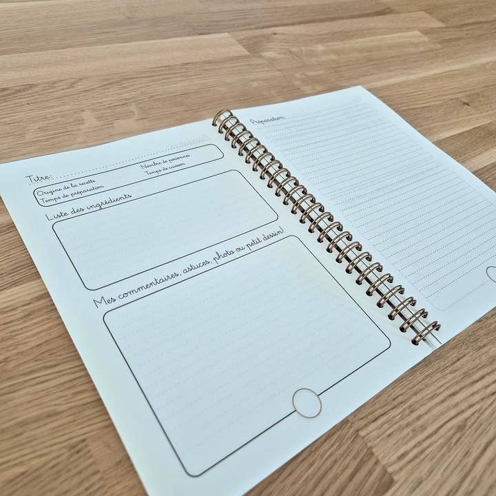 Les Petites Hirondelles - Venta al por mayor Recetas - Cuaderno de recetas de temporada - A53