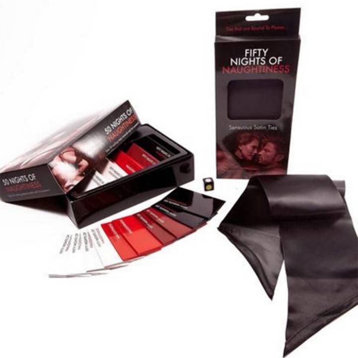 Creative Conceptions LTD - Venta al por mayor Juguetes eróticos - Fifty Nights of Naughtiness - Colección de juguetes sexuales para parejas