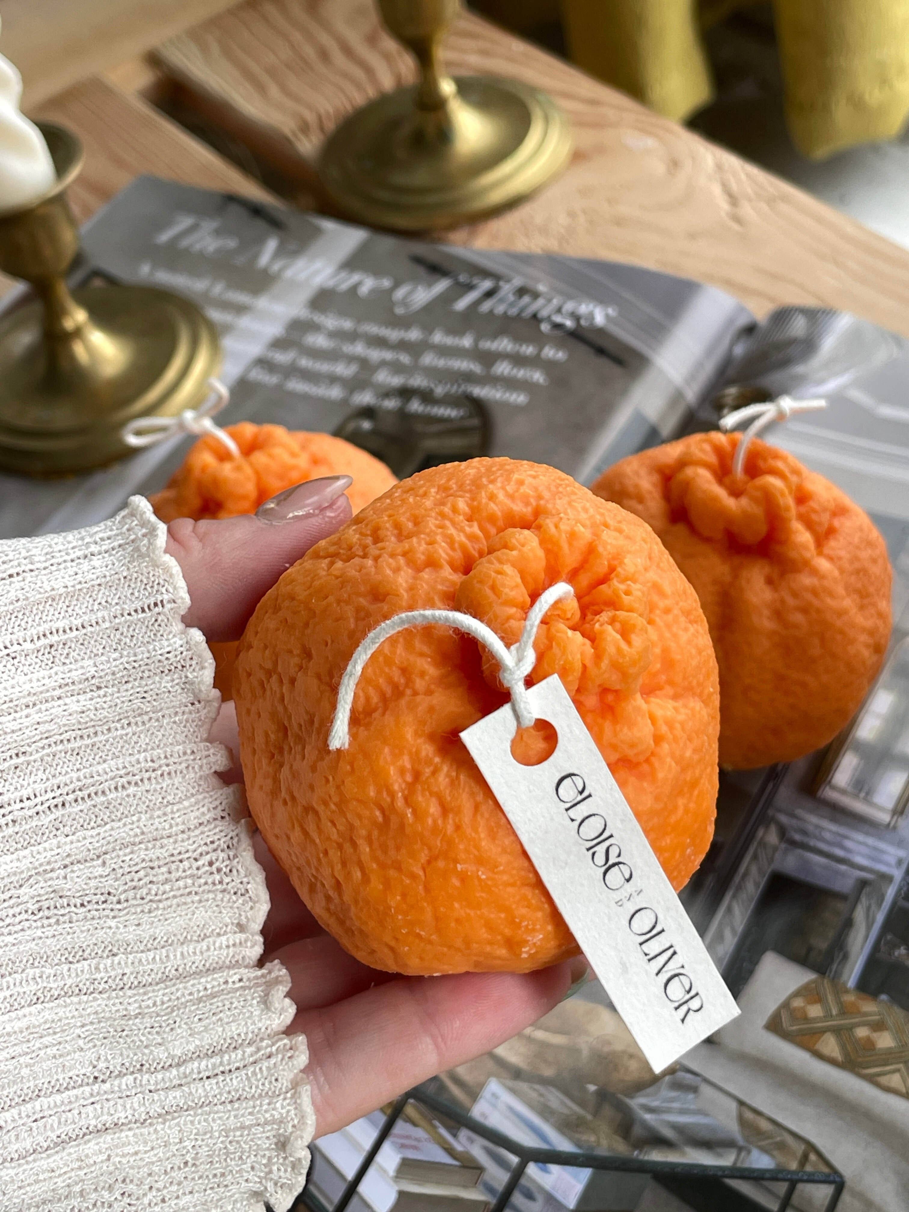Eloise and Oliver - Vente Bougies originales - Orange1