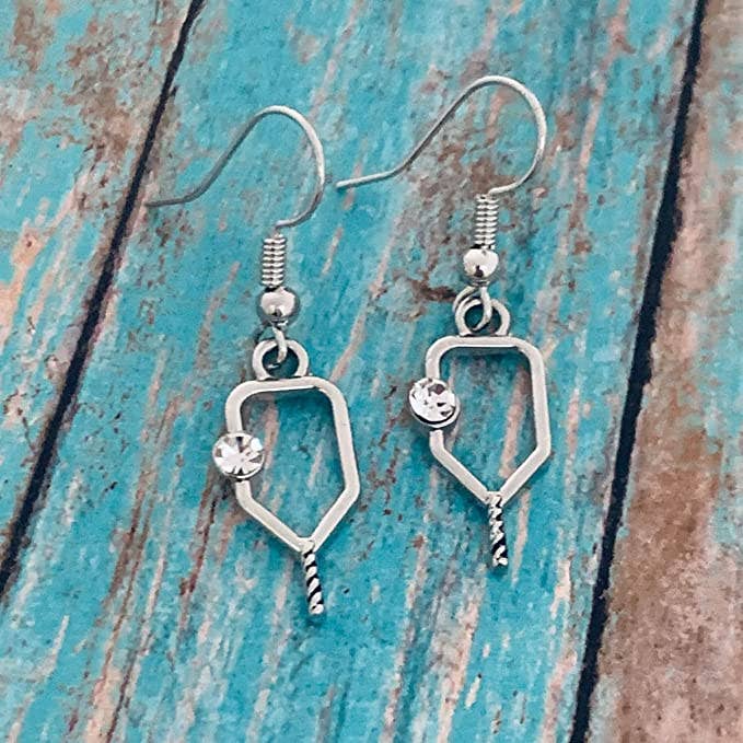 Sportybella – Engroshandel Hængeøreringe og creoløreringe – Pickleball Paddle øreringe