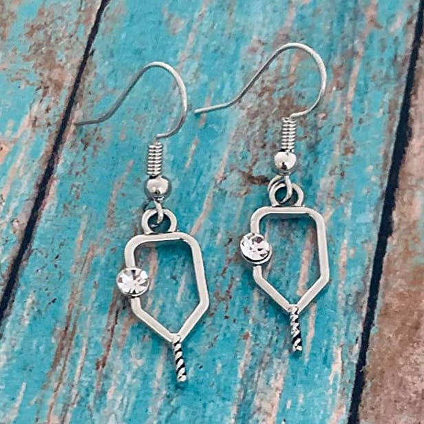 Sportybella – Engroshandel Hængeøreringe og creoløreringe – Pickleball Paddle øreringe0