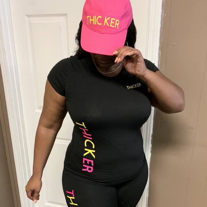 Black & Pink Multi Colored Fit for wholesale by THICKER THAN AVERAGE LLC
