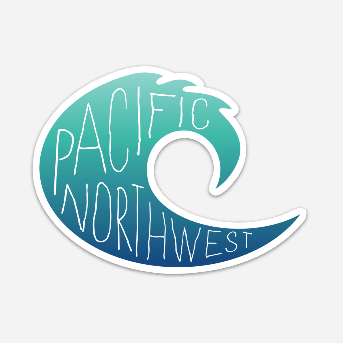 Discovery Stickers - Wholesale Sticker - Pacific Northwest Wave Vinyl Sticker7
