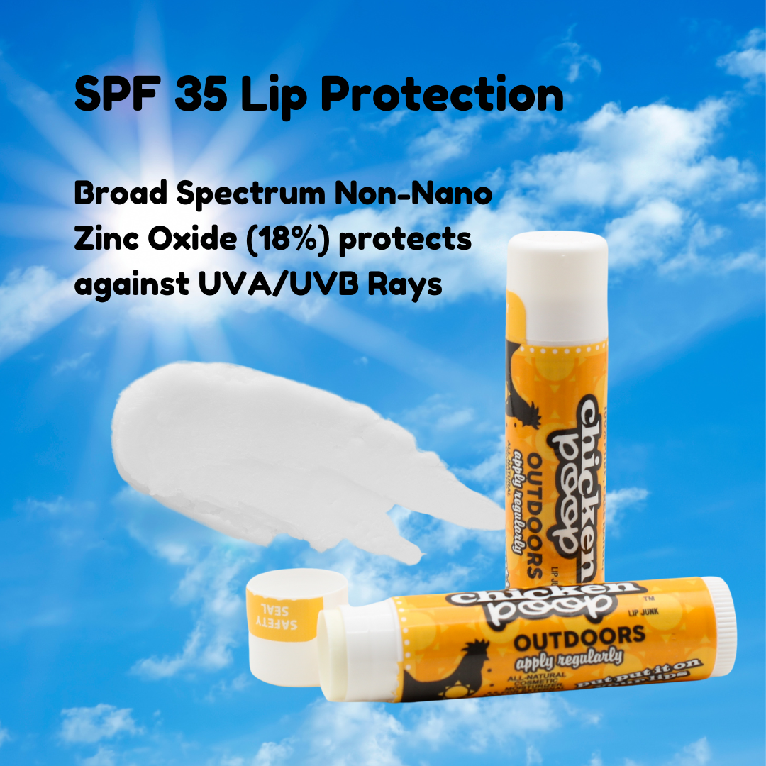 Chicken Poop - Wholesale Lip Balm - Chicken Poop® SPF 35 SUNSCREEN Lip Balm, 24ct CHICKEN4