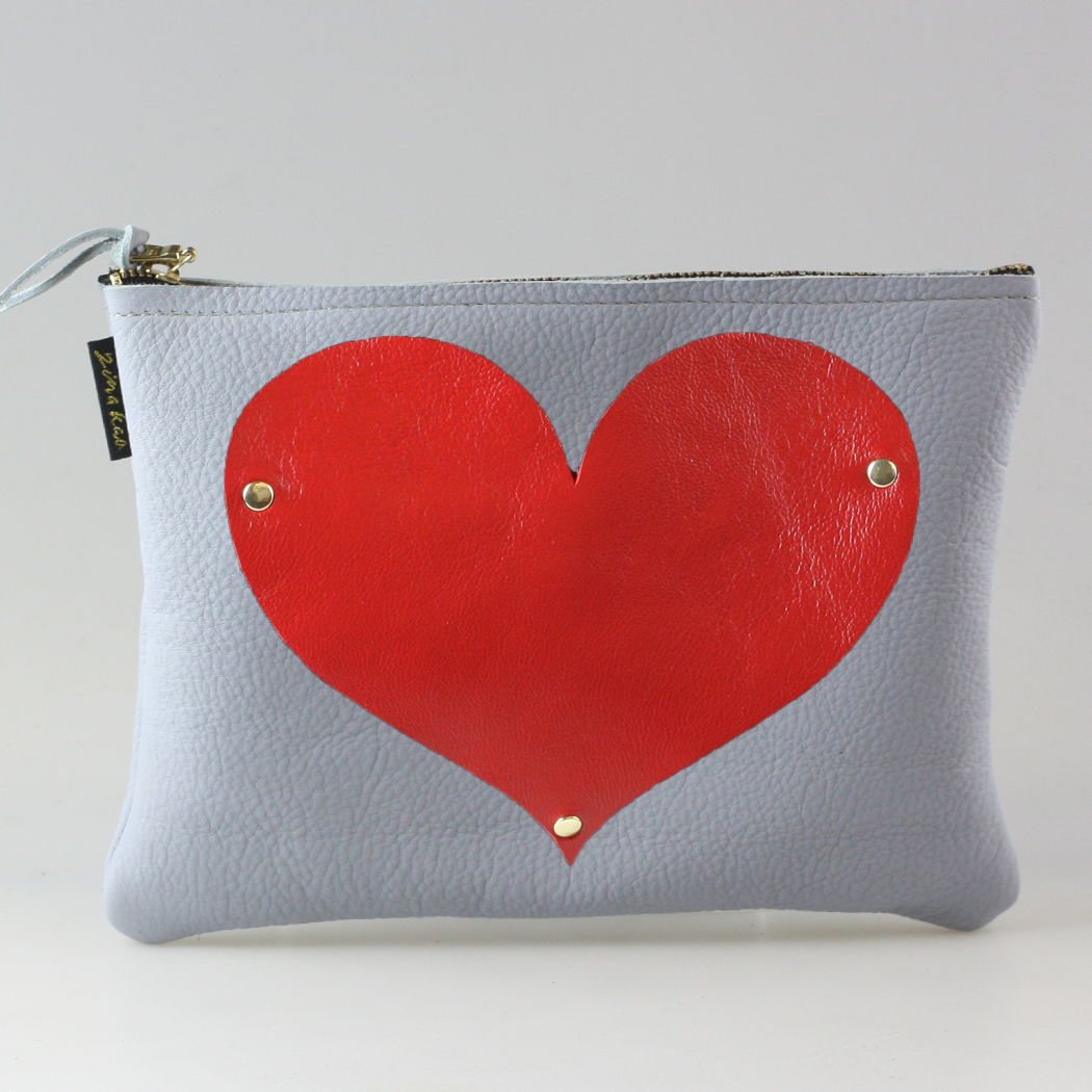 Zina Kao Exclusives – Engroshandel Posetaske - Dame – Soft Heart Applique: 3 størrelser! 6
