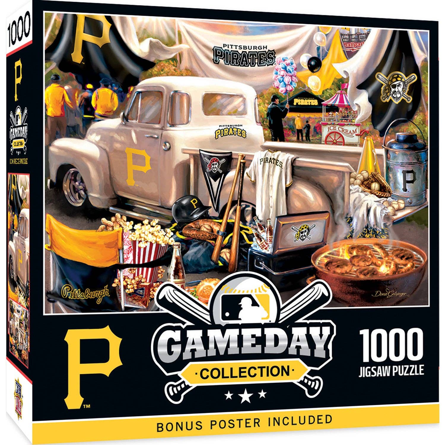 Masterpieces Puzzles - Wholesale Puzzle - Adult - Pittsburgh Pirates - Gameday 1000 Piece Puzzle0