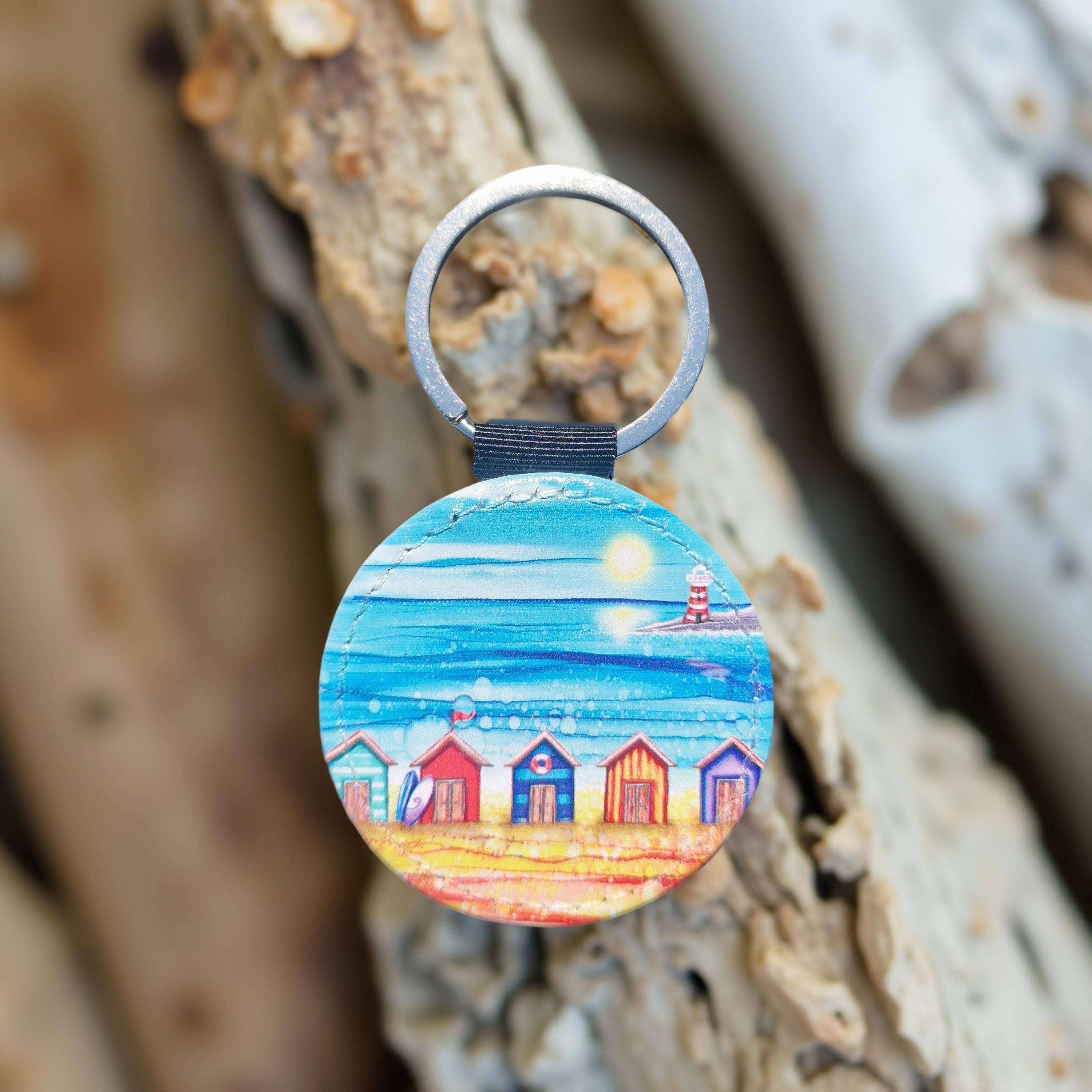 By Jo Crafts - Wholesale Sleutelhanger - Uniseks - 93/97-KR - Strand Kunstleren Sleutelhanger5