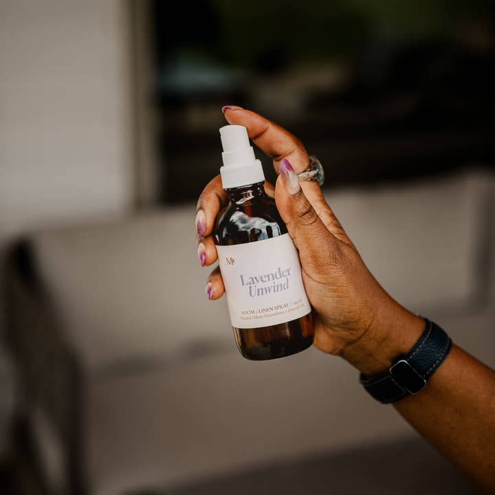 Misiyo Candle Co – wholesale Room & linen spray – Lavender Unwind | Natural Room & Linen Spray1