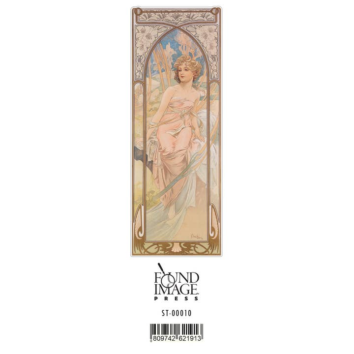 Adesivo ST-10 Mucha Risveglio Mattutino per la vendita all'ingrosso da parte di Found Image Press