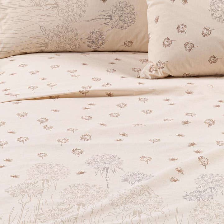 caleffi spa - Wholesale Bedding Set - Country Chic 2 Taupe Cotton Sheets1