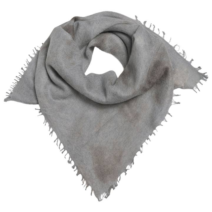 Cashmere Bandana Batik-cs in Gray for wholesale by cute stuff GmbH
