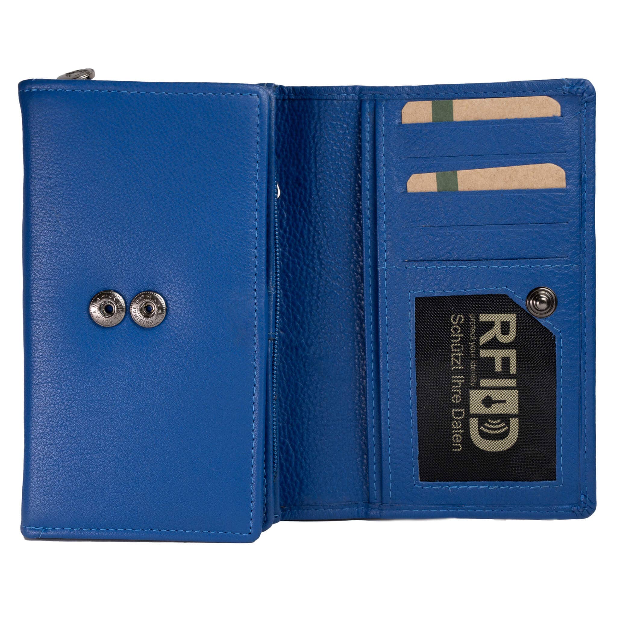 Greenwood - Wholesale Wallet - Women's - Yuki Large Wallet Women Leather Red RFID Protection32