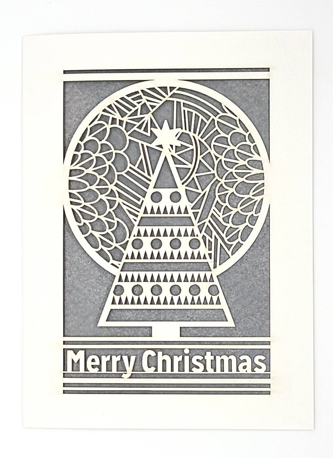 two hermanas – Großhandel Weihnachtskarte – Frohe Weihnachten - Baum und Mond8