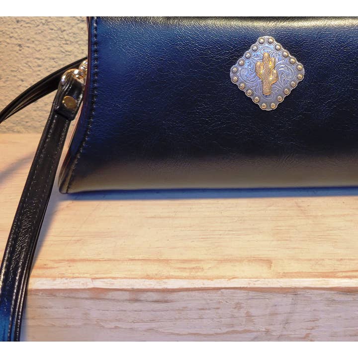 Julie Rose Originals - Wholesale Top Handle Bag - Women's - Top Handle Crossbody Black Handbag