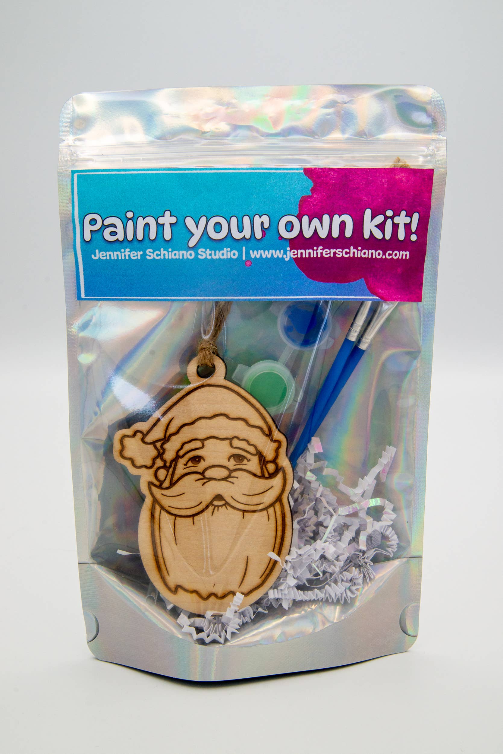 Jennifer Schiano Studio - Wholesale DIY Craft Kit - Paint Your Own Kit: Christmas Ornaments8