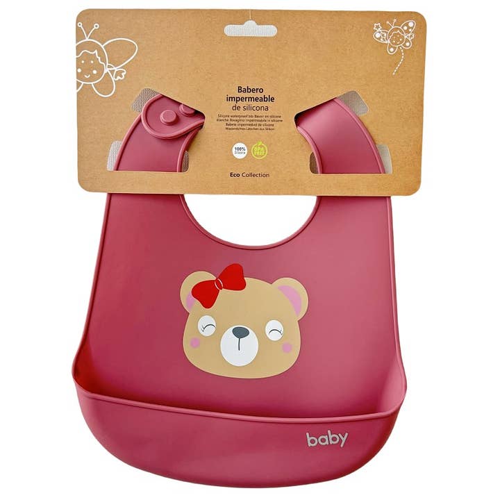 Cotton Socks - Wholesale Bib – Baby - 1940 BIB 100% SILICONE 23X32 CM6