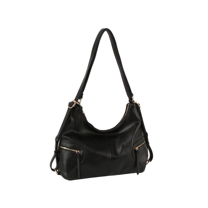 Handbag Factory Corp - Wholesale Shoulder Bag - Women's - Urban Chic Convertible Hobo Bag8
