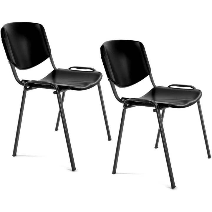 Silla Confidente de Plástico y Metal para Sala de Espera para venta al por mayor de MEDEL OFFICE