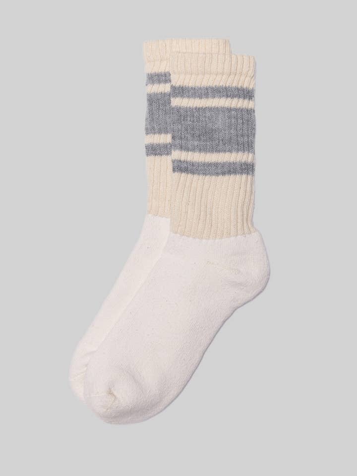 American Trench – Meias - Unissexo por atacado – The Mono Stripe - Meias com Listras e Ajuste Universal5