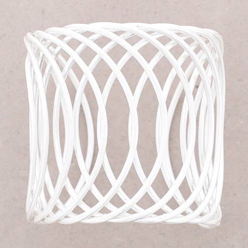 Adjustable Metal Bracelet with Cross Rings for wholesale by Sonata