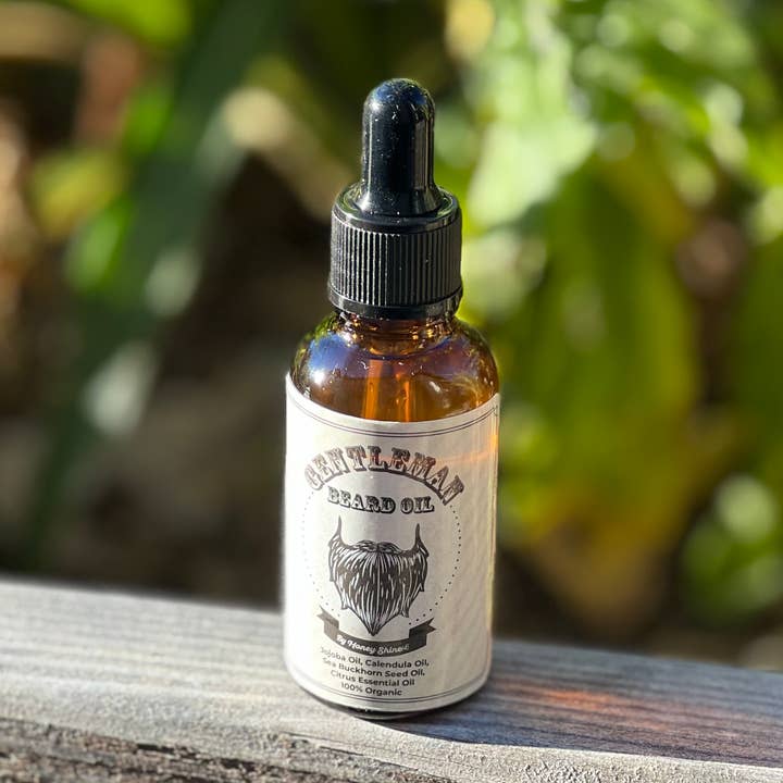 Aceite para barba de caballero para venta al por mayor de Honey Shine Calendula | Danielle Rae Calendula Co