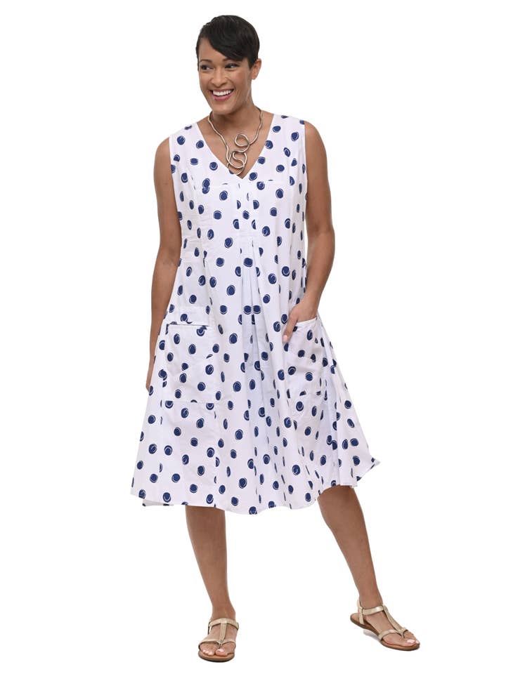 Tulip Clothing - Wholesale Dress - Women's - CV656 Poppie Dress in Citadel
