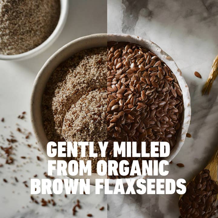 Sun & Seed – wholesale Frön – Ekologiska råmalda linfrön 1kg