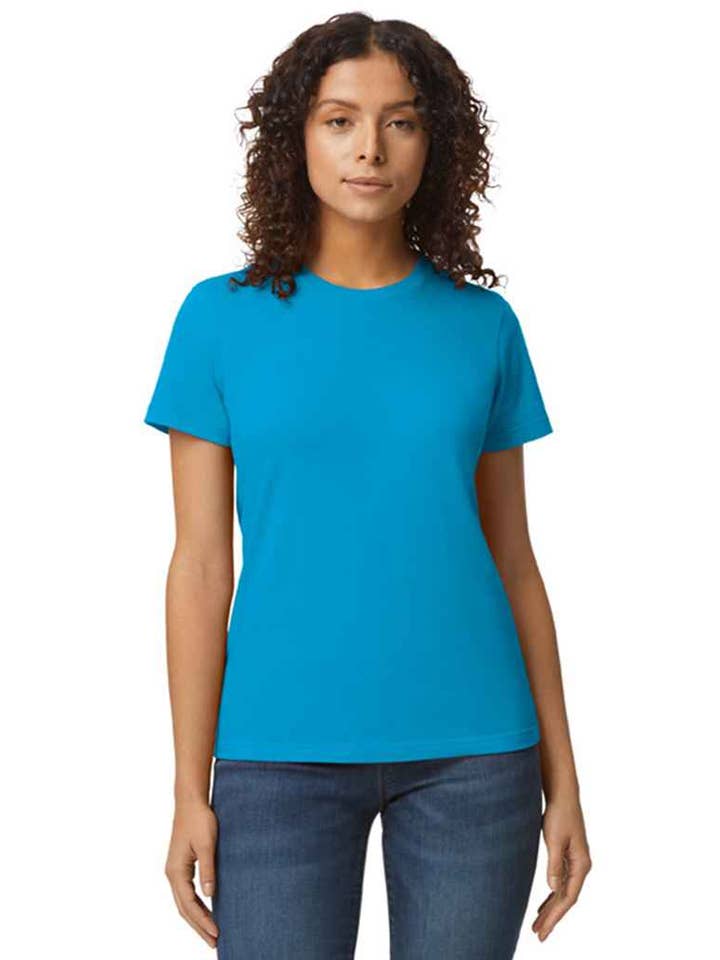 Pierre Francis - Wholesale T-shirt – women's - Gildan - Ladies SoftStyle® Midweight T-Shirt19