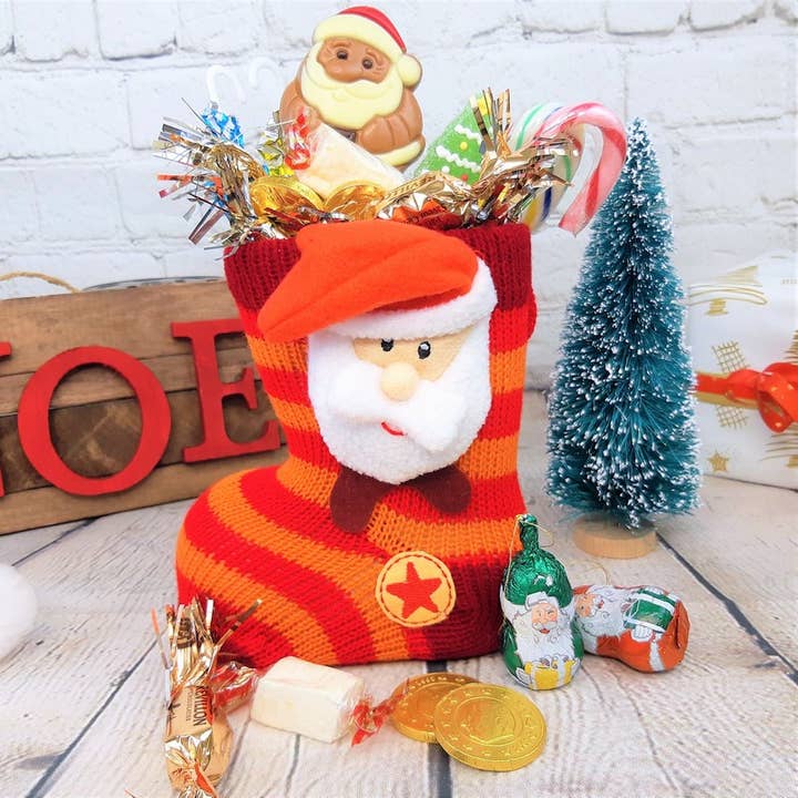 Bota de Natal com Doces e Chocolates Tradicionais por atacado de Génération Souvenirs