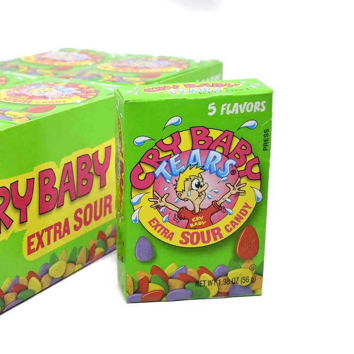 Sugar Bear Candy - Wholesale Boiled sweets - Cry Baby Tears Extra Sour Candy 24 ct.2