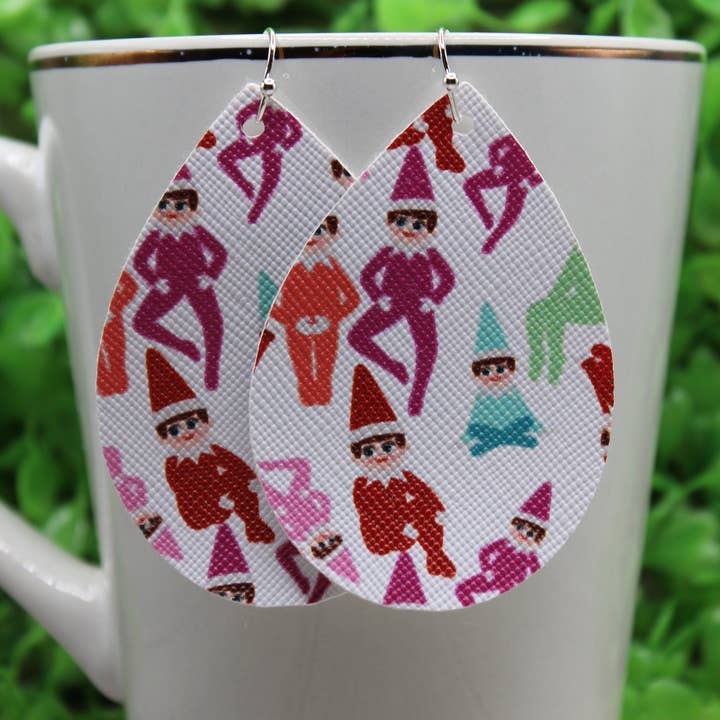 Hylidae Boutique - Wholesale Dangle Earrings - Colorful Elves Teardrop Earrings0