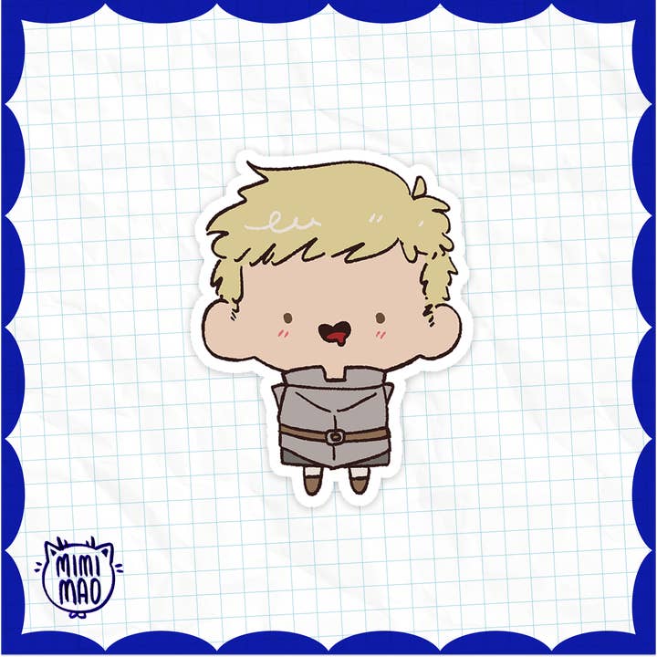 mimimao - Vente Autocollant - Autocollants Chibi de Delicious in Dungeon / DungeonMeshi