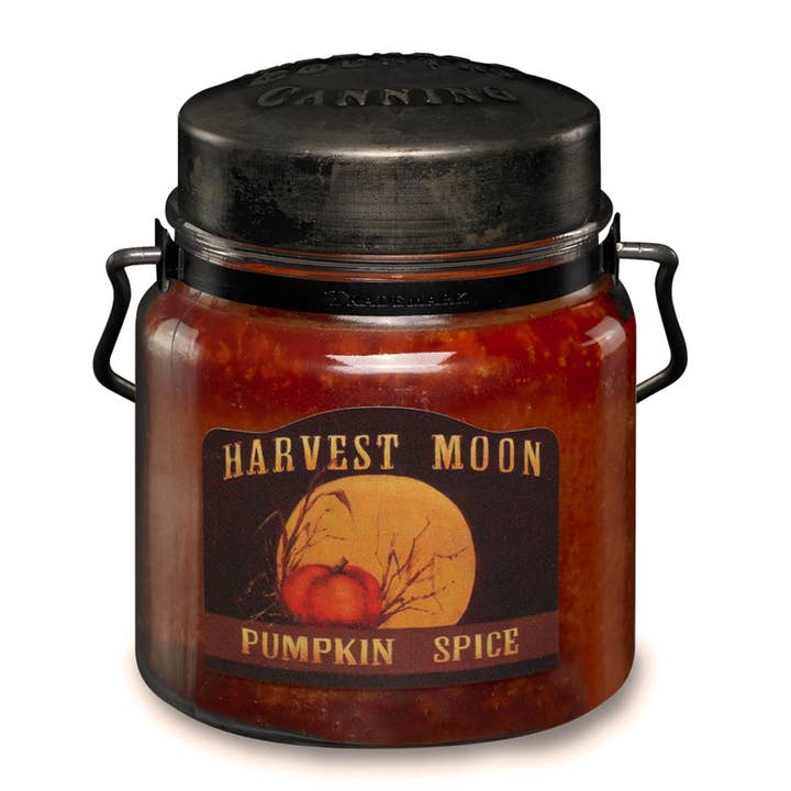 Classic Jar Candle-16oz-PUMPKIN SPICE for wholesale by McCall's Candles