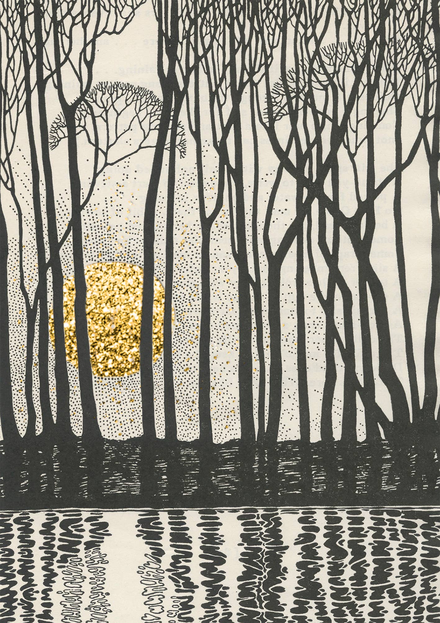 Madame Treacle – Großhandel Grußkarten für den Alltag – RS249P ~ Grußkarte mit Goldfolie1