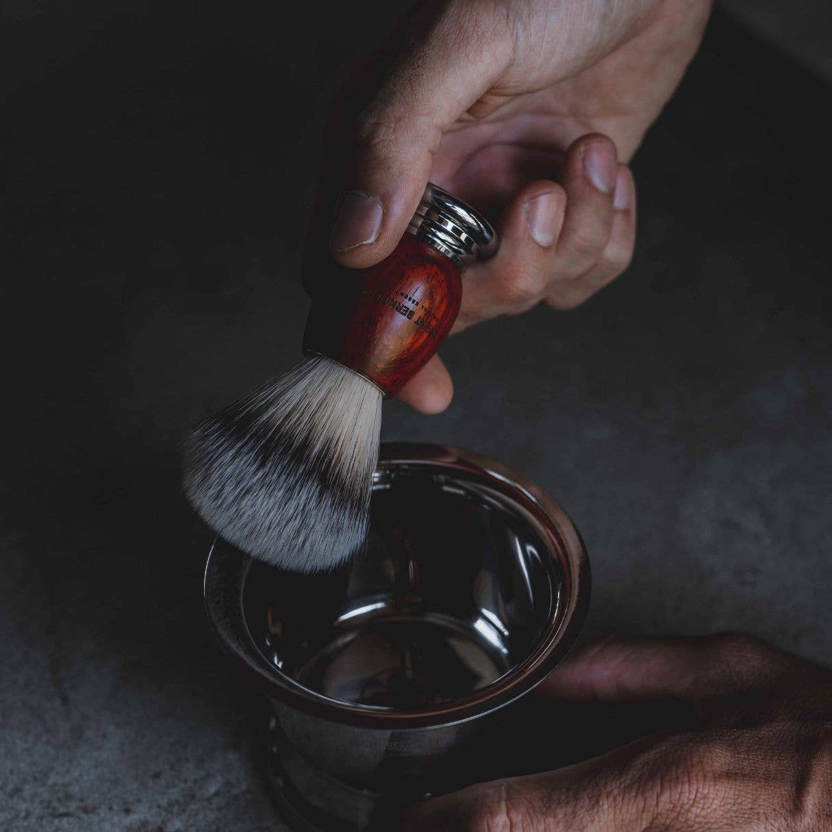 Brent Berkeley - Venta al por mayor Brocha de afeitar - Hombre - Brent Berkeley® Original brocha de afeitar - fibra silvertip11