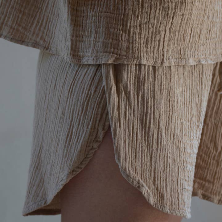 loom.ist - Wholesale Shorts - Women's - Muslin-double layered cotton shorts10