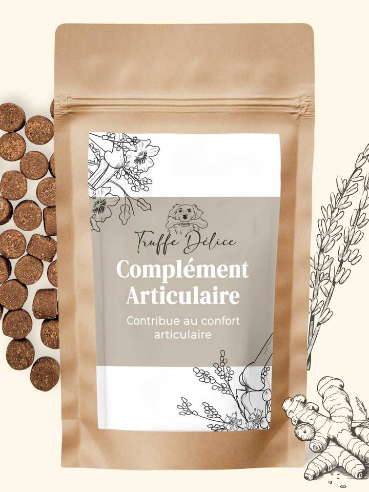 Complément alimentaire chien articulation pour la vente par Truffe Délice