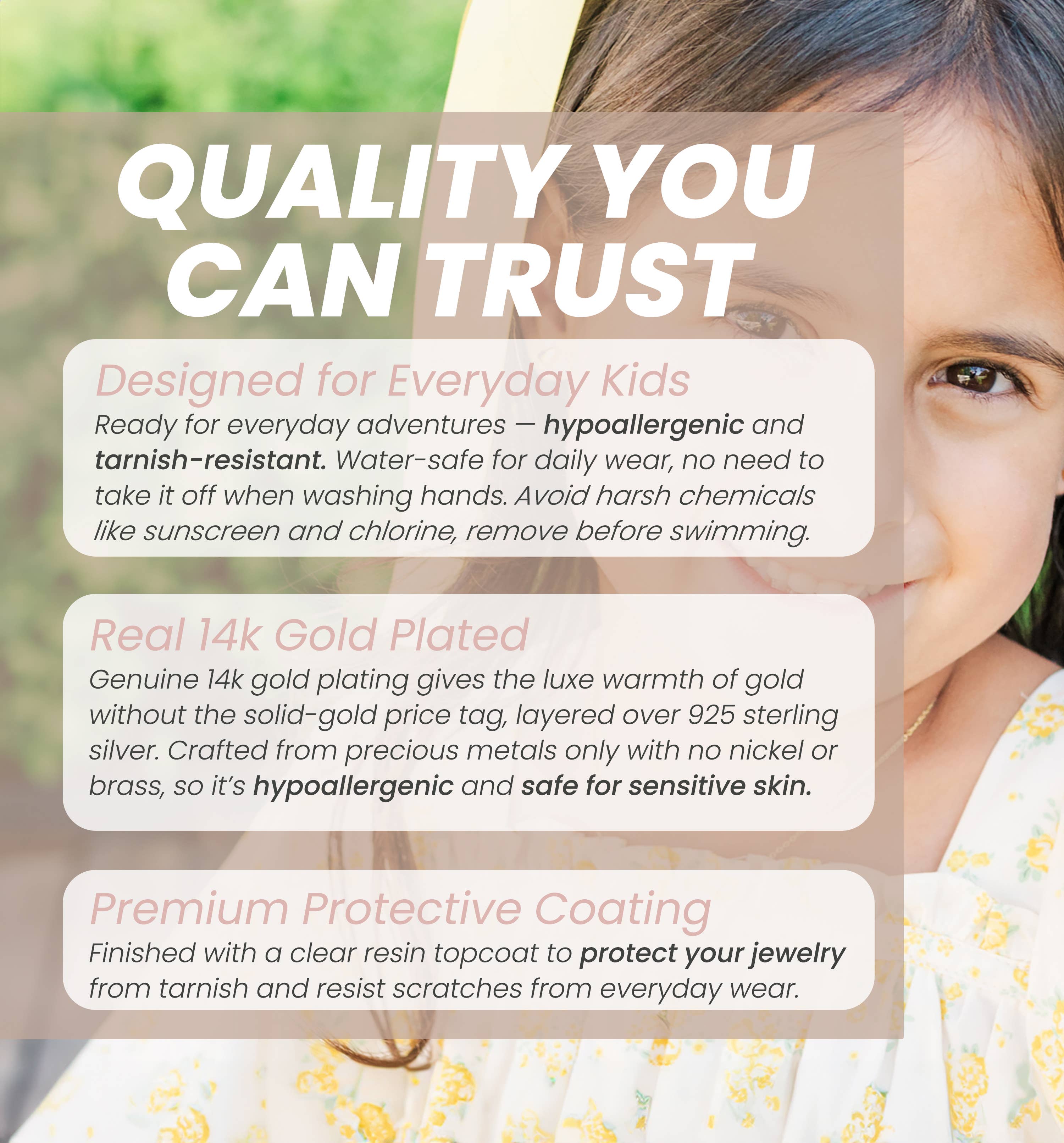 Cherished Moments - Wholesale Beaded Bracelet - Kids - 14K Gold-Plated Baby Cross Bracelet Baptism & Communion Gift2