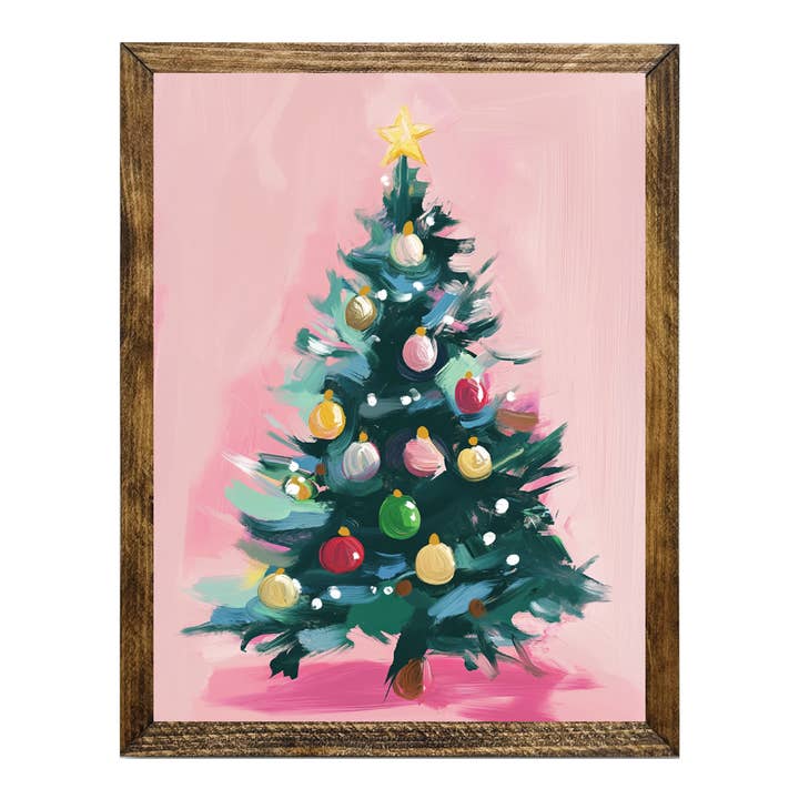 ARTISTIC SERIES TIMBERLAND-PINK COLORFUL PAINTING TREE for wholesale by Jarmz Designs