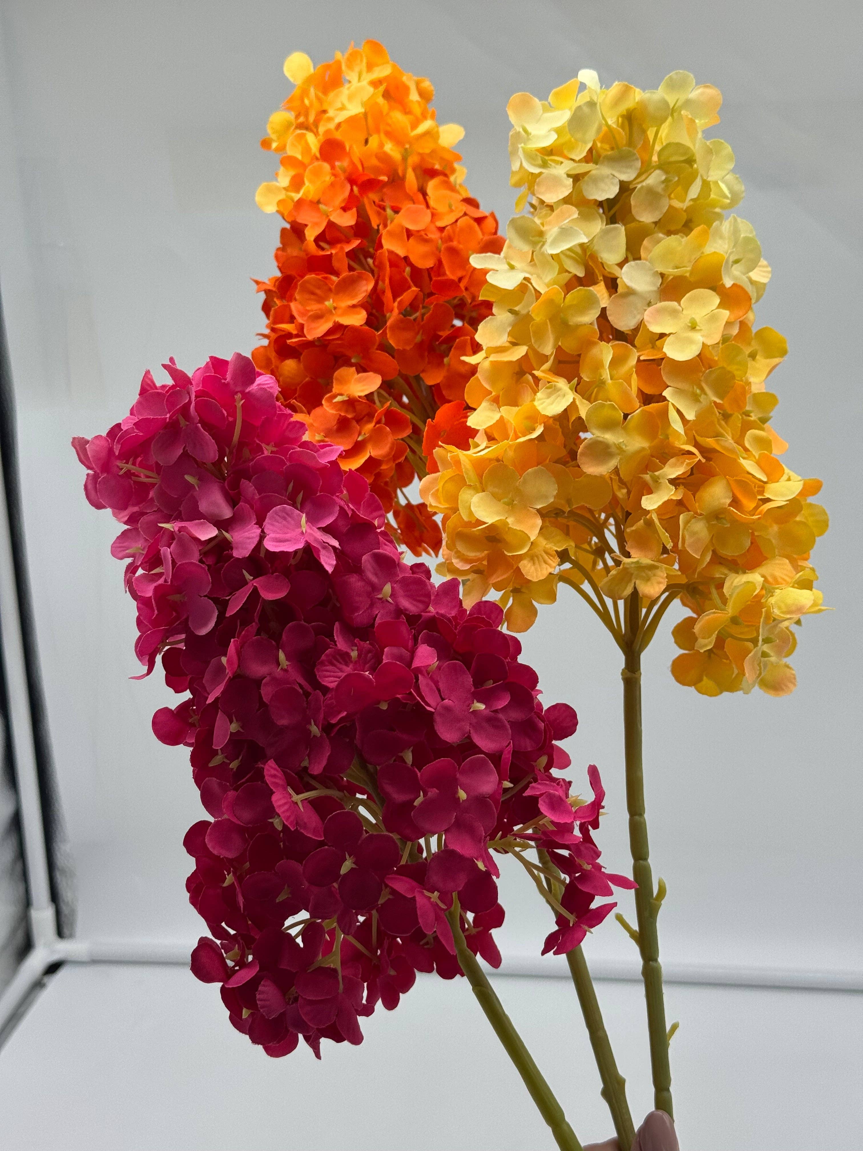 JKF & Co Pty Ltd - Wholesale Artificial flowers - Hydrangea Cone Silk7