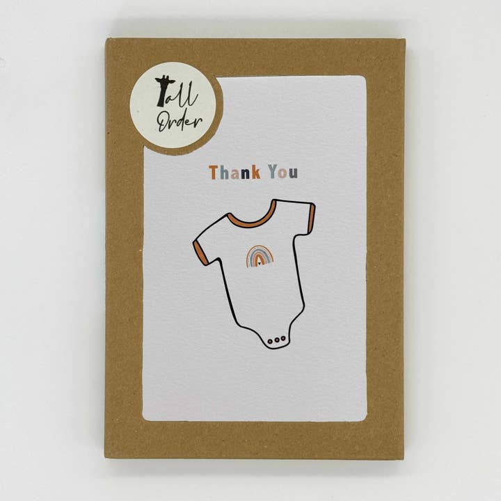 Set di Biglietti di Ringraziamento per Neonati per la vendita all'ingrosso da parte di Tall Order