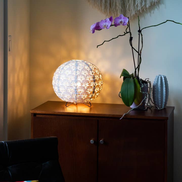 Allsop Home & Garden - Wholesale Accent/Desk Lamp - Stella Solace Indoor Table Lamp - 12" Globe Deco14