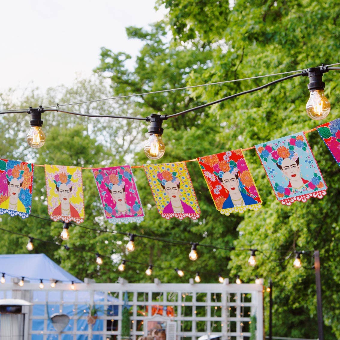 Talking Tables USA - Wholesale Bunting/Garland - Frida Kahlo Bunting | Fiesta Party |3