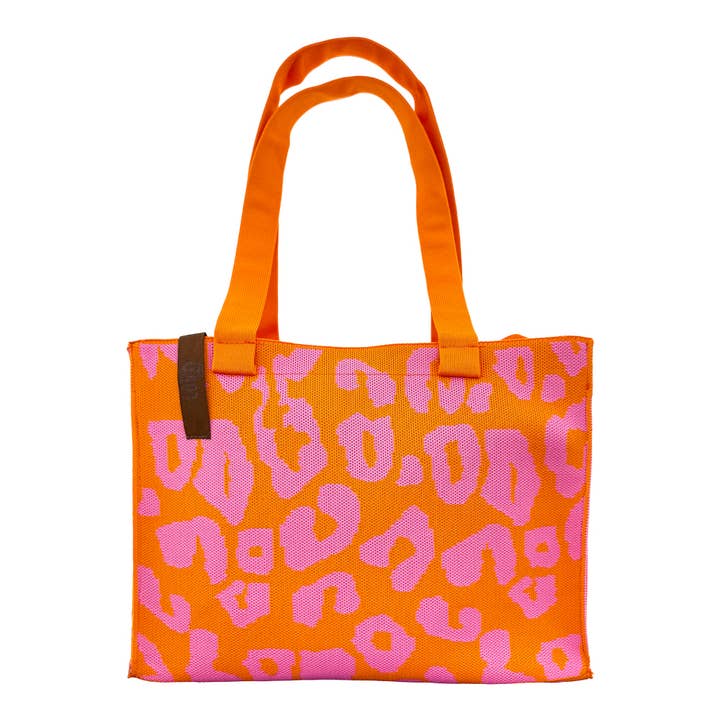 Tote Bag Femke in Orange und Pink für den Großhandel von LOT83