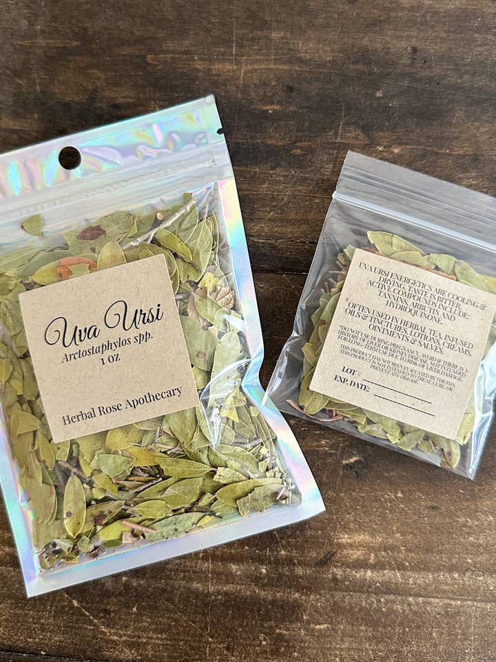 Uva Ursi for wholesale by Herbal Rose Apothecary