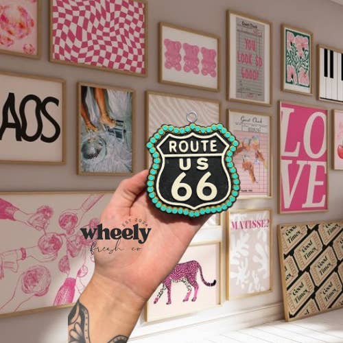 wheely fresh co - Wholesale Car Freshener - Unisex - Route 66 Freshies