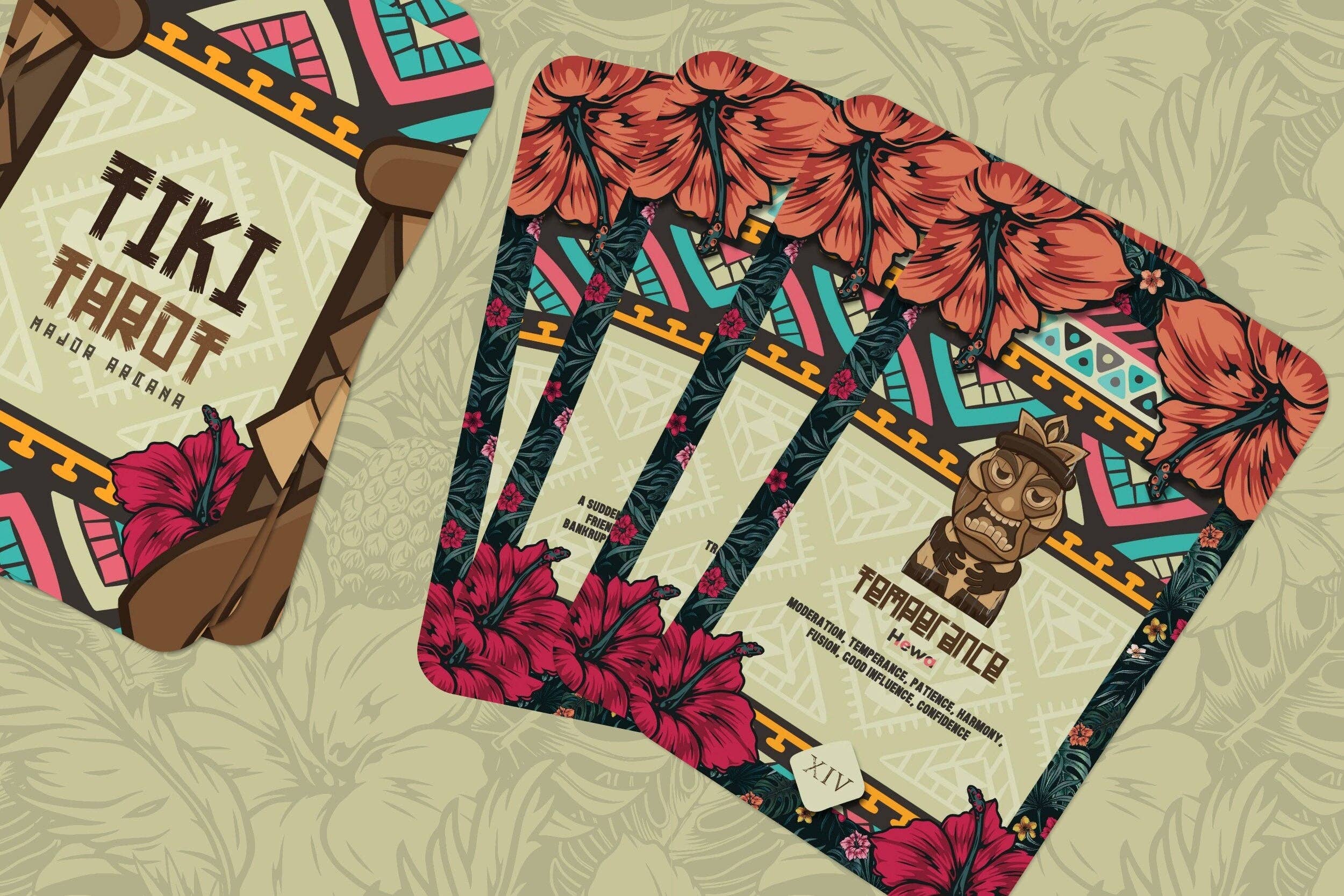 Ibiza Tarot USA - Wholesale Tarot Cards - Tiki Tarot - Major Arcana7